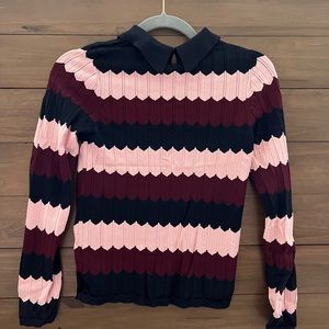 Sandro chevron sweater